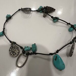 LUCKY BRAND 🍀 Turquoise and Silver Women's Bracelet